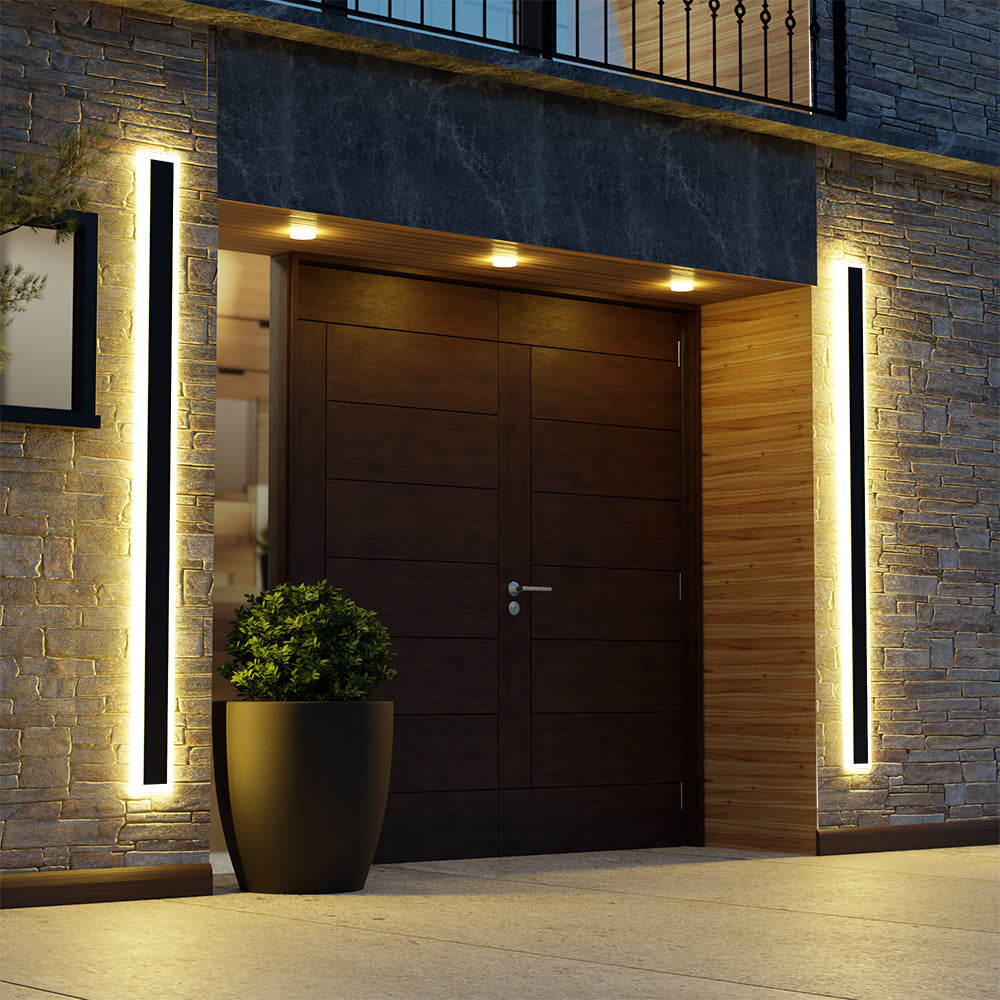 Vynn Linear Outdoor Wall Lamp - Hey Lighting