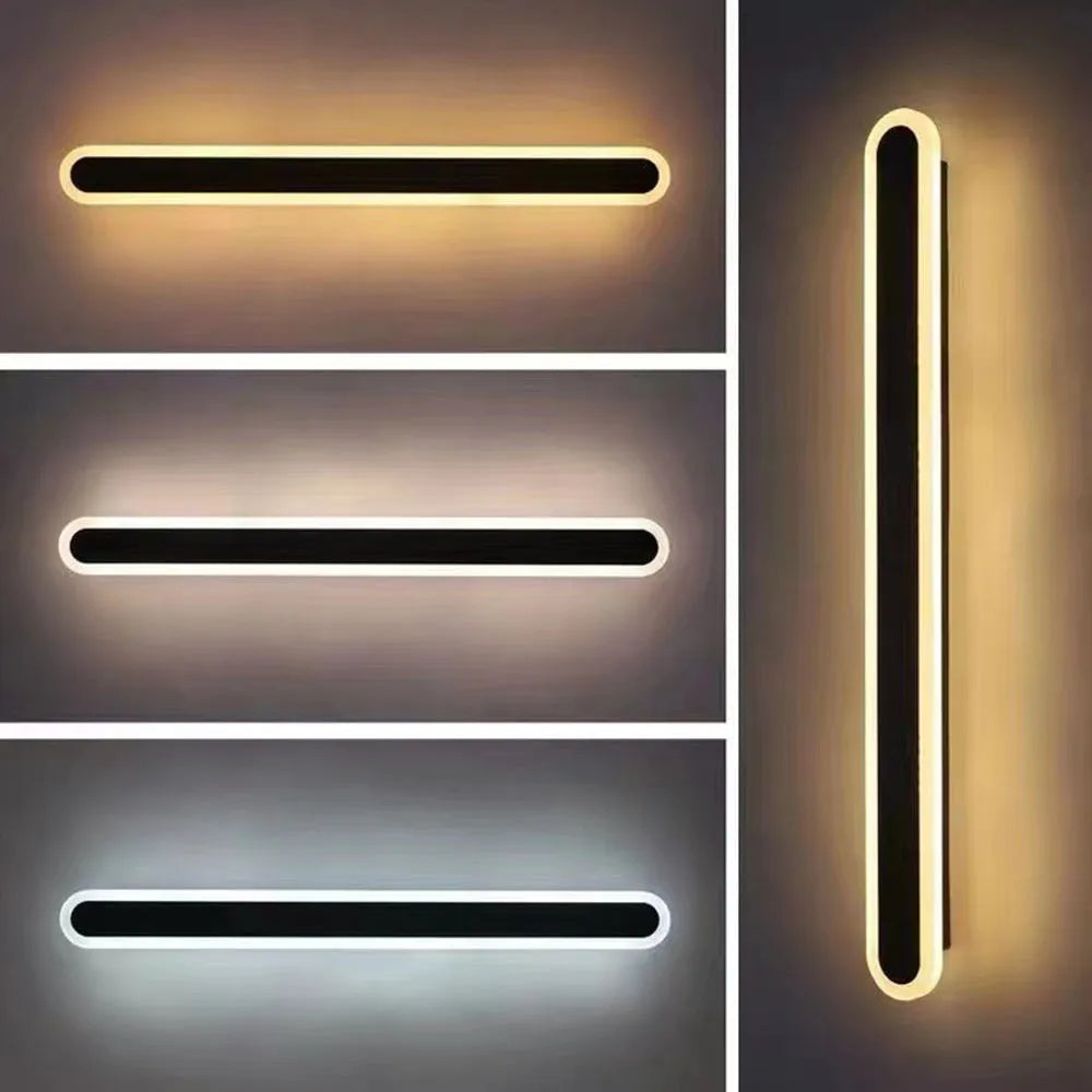 Orral Outdoor Wall Lamp Linear Oval - Hey Lighting