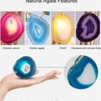 Aria Agate Creative Colourful Chandelier Bedroom/Living Room - Hey Lighting