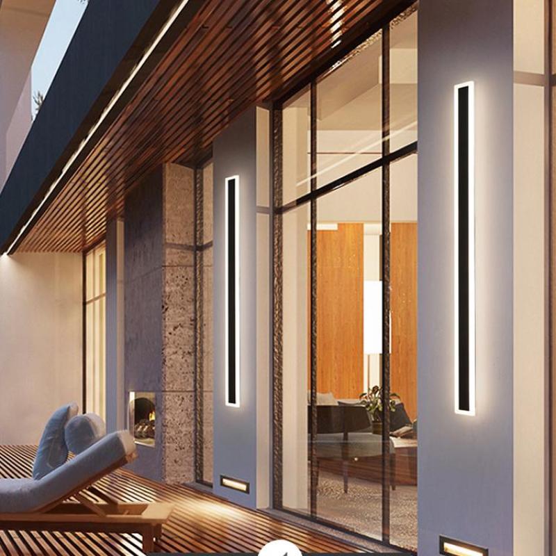 Vynn Linear Outdoor Wall Lamp - Hey Lighting