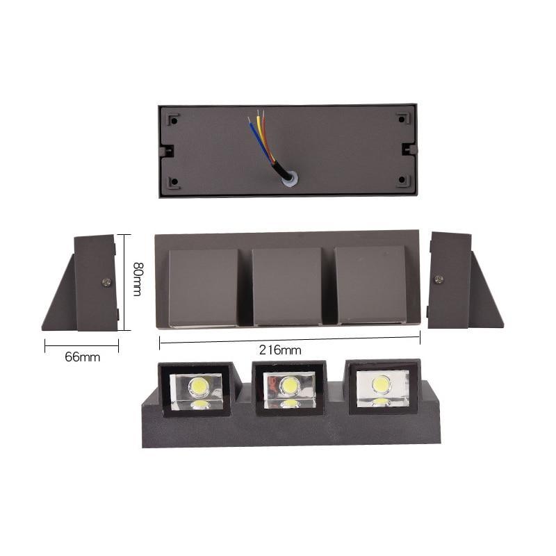 Vexto Modern Black Metal LED Outdoor Wall Lamp - Hey Lighting