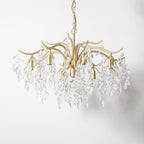 Kristy Luxury Wisteria Flower Crystal Chandelier - Hey Lighting