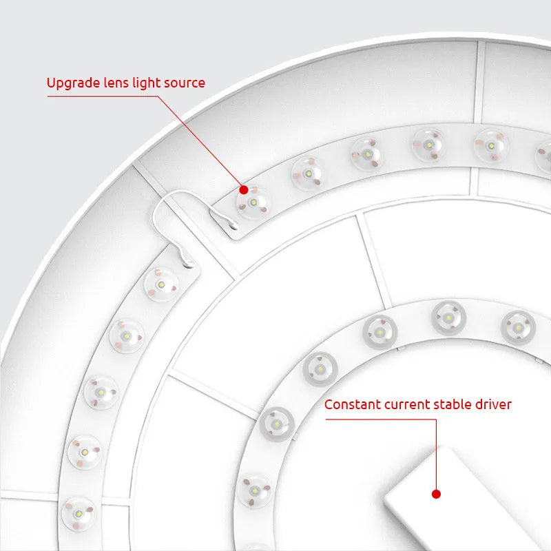Yani Round Bathroom Led Ceiling Light - Hey Lighting