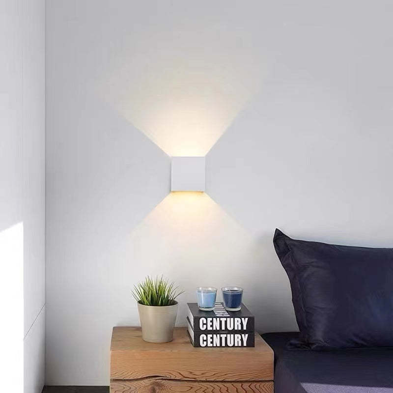 Nexu Modern Adjustable Square Outdoor Wall Lamp LED - Hey Lighting