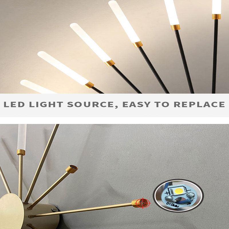 Wesley Modern Home Decoration Fireworks LED Ceiling Light - Hey Lighting