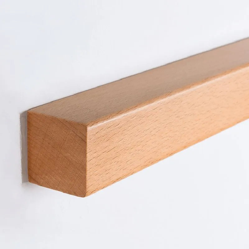 Muto Linear Wood LED Vanity Wall Light – product view
