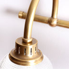 Arisha Prismatic Glass Vanity Wall Lamp - Hey Lighting