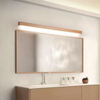 Muto Linear Wood LED Vanity Wall Light – product view