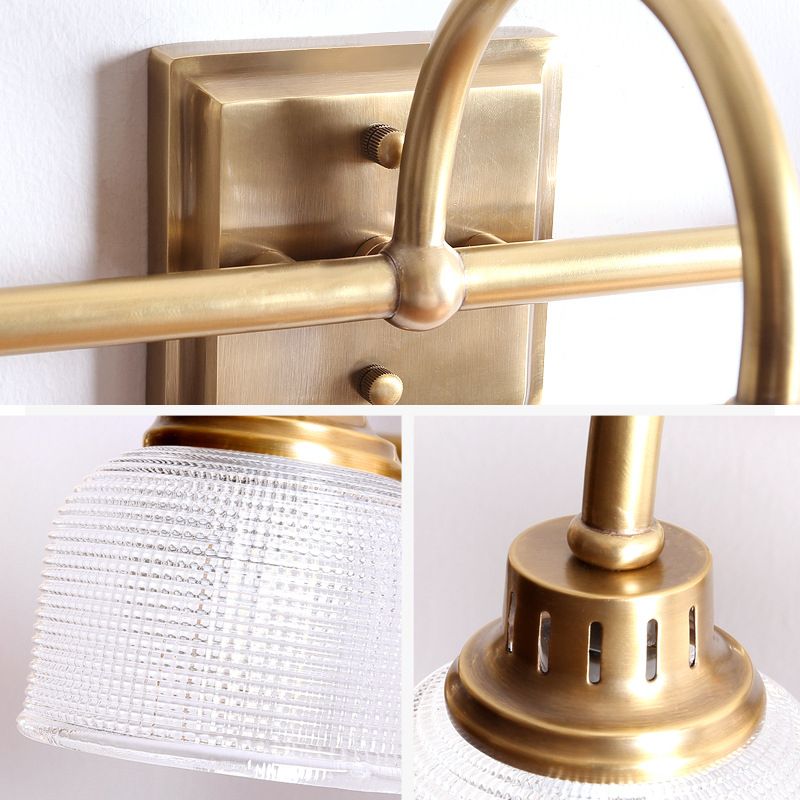 Arisha Prismatic Glass Vanity Wall Lamp - Hey Lighting