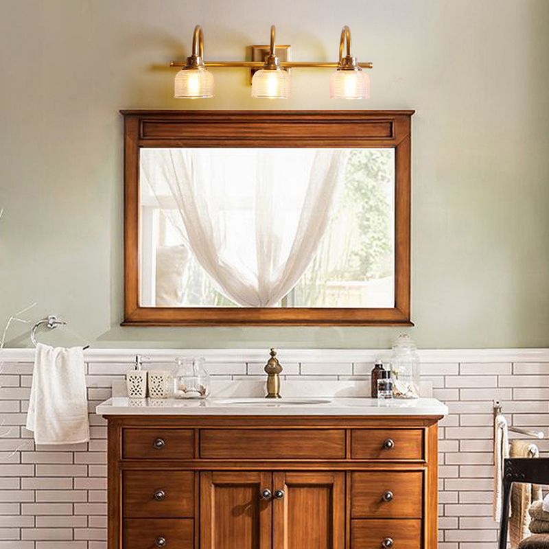 Arisha Prismatic Glass Vanity Wall Lamp - Hey Lighting