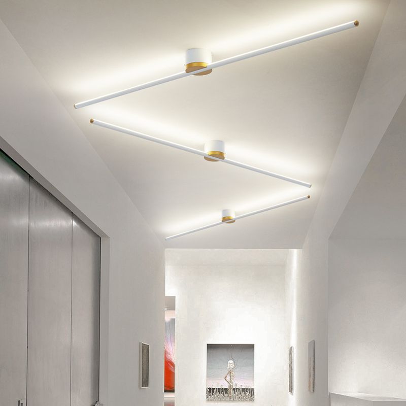 Erix Linear Flush Mount Ceiling Light - Hey Lighting
