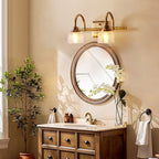 Arisha Prismatic Glass Vanity Wall Lamp - Hey Lighting