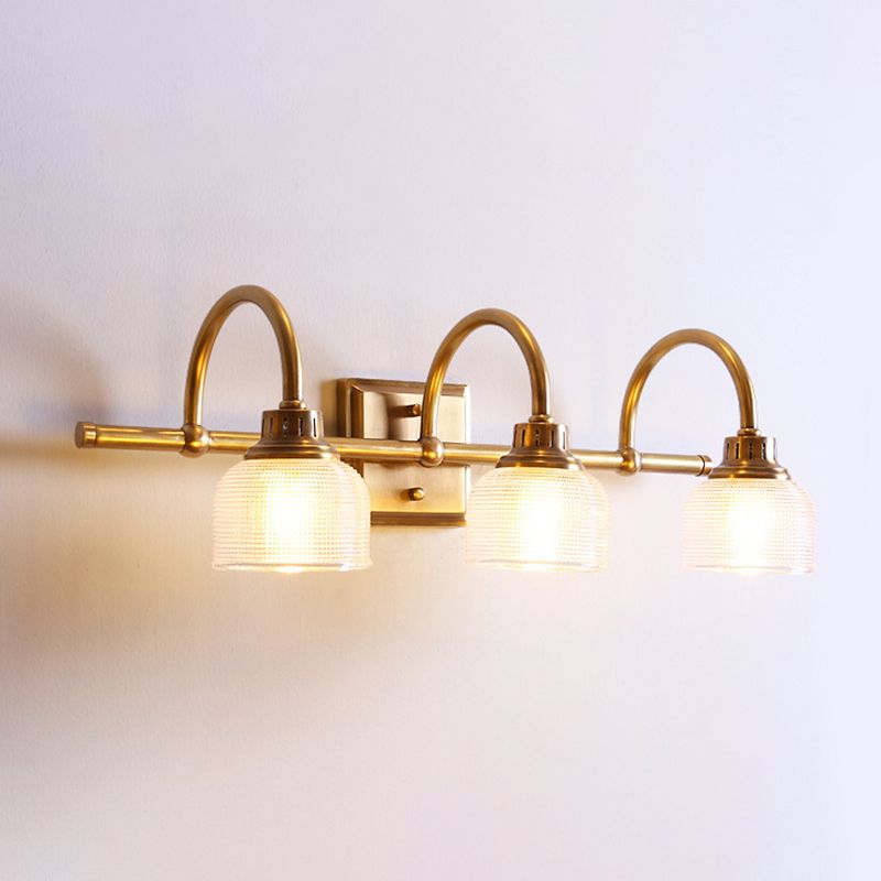 Arisha Prismatic Glass Vanity Wall Lamp - Hey Lighting