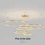 Remi Pendant Light Tir-Circle Liner - Hey Lighting