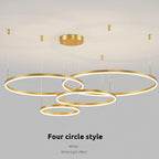 Remi Pendant Light Tir-Circle Liner - Hey Lighting