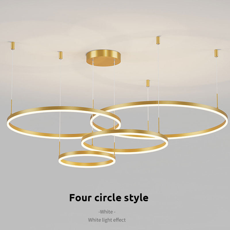 Remi Pendant Light Tir-Circle Liner - Hey Lighting