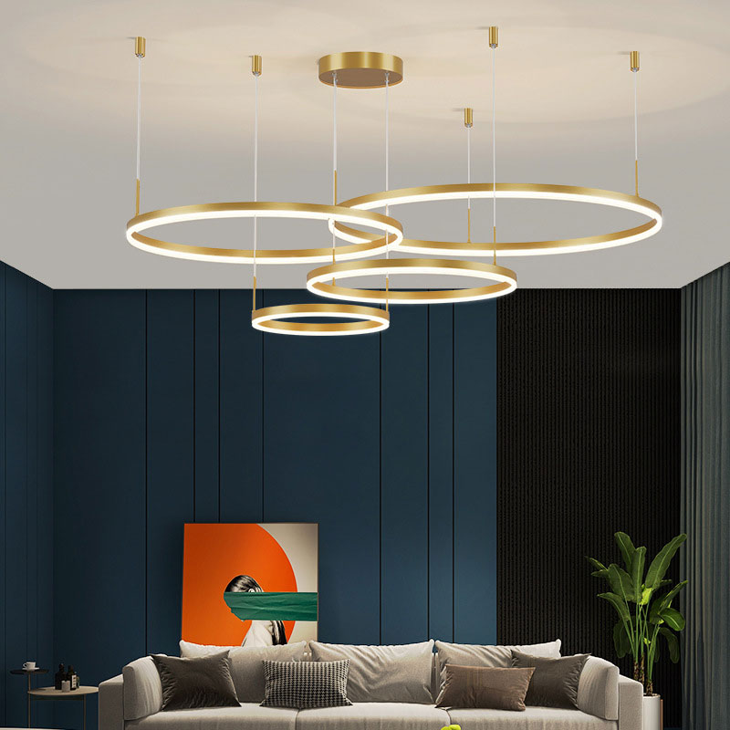 Remi Pendant Light Tir-Circle Liner - Hey Lighting