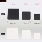 Klyne Minimalist Round/Square Outdoor Wall Lamp LED, Black/White - Hey Lighting