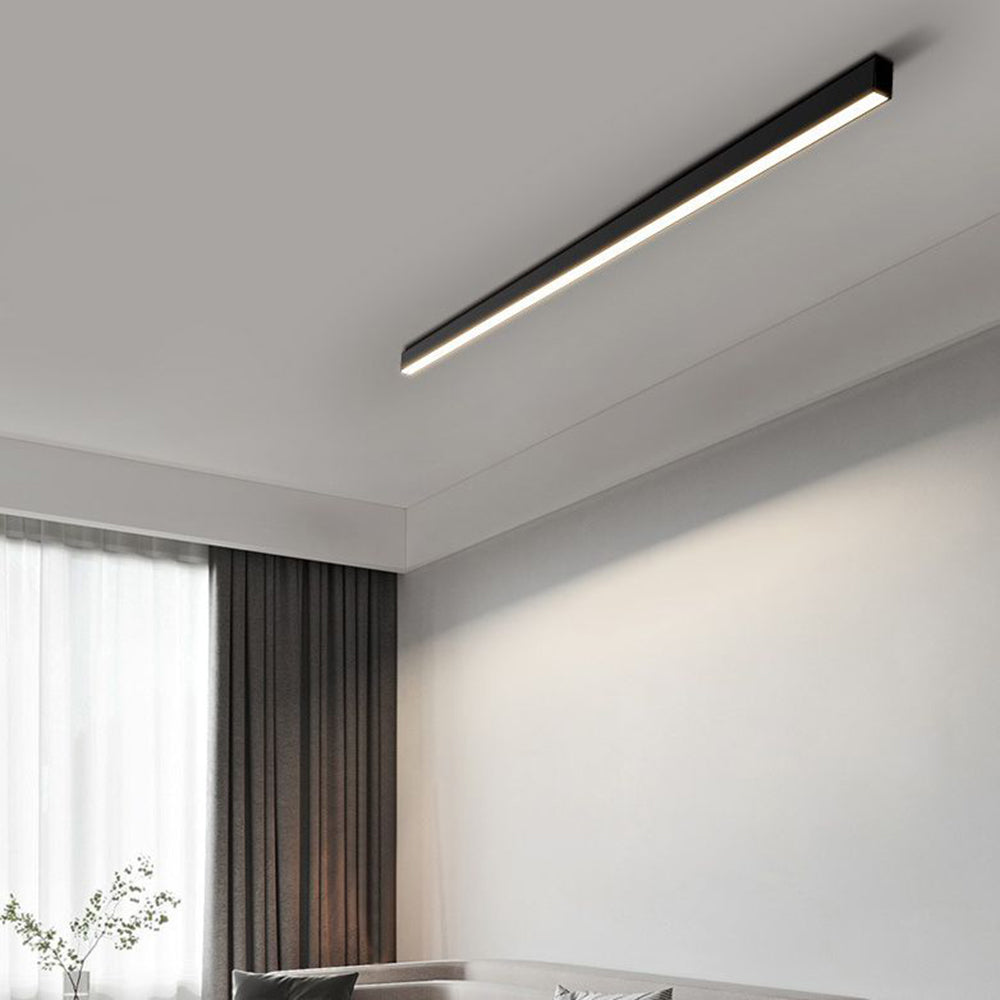 Solin Linear Black Ceiling Light/Wall Light - Hey Lighting