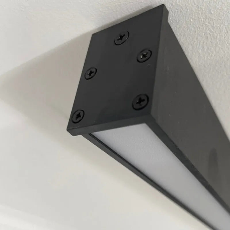 Solin Linear Black Ceiling Light/Wall Light - Hey Lighting