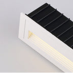 Ray Modern Metal Square Outdoor Deck/Step Light, Black - Hey Lighting