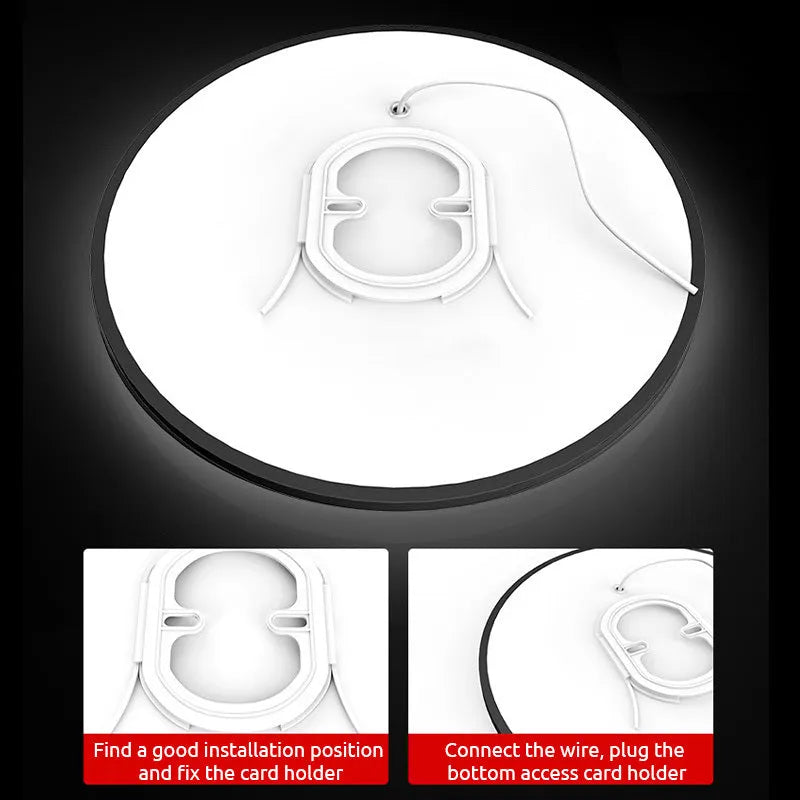 Yani Round Bathroom Led Ceiling Light - Hey Lighting
