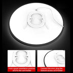 Yani Round Bathroom Led Ceiling Light - Hey Lighting
