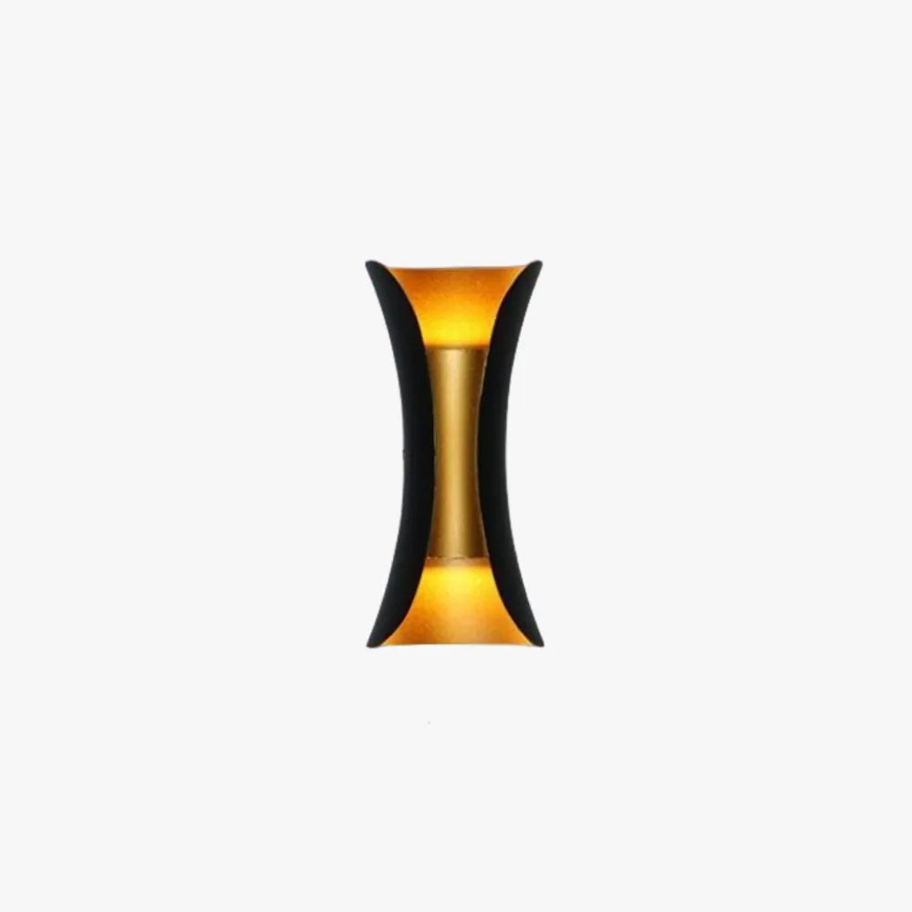Noxel Curved Outdoor Wall Mounted Led Lamp - Hey Lighting