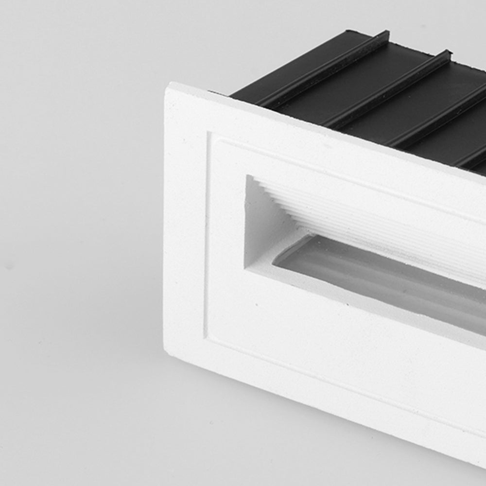 Ray Modern Metal Square Outdoor Deck/Step Light, Black - Hey Lighting