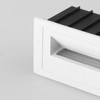 Ray Modern Metal Square Outdoor Deck/Step Light, Black - Hey Lighting
