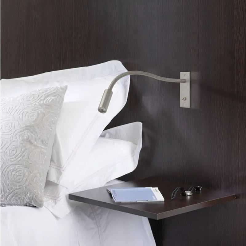 Vynex Minimalist Reading Adjustable Spotlight Wall Lamp - Hey Lighting