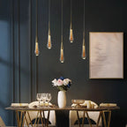 Teardrop Gold Pendant Light - Hey Lighting