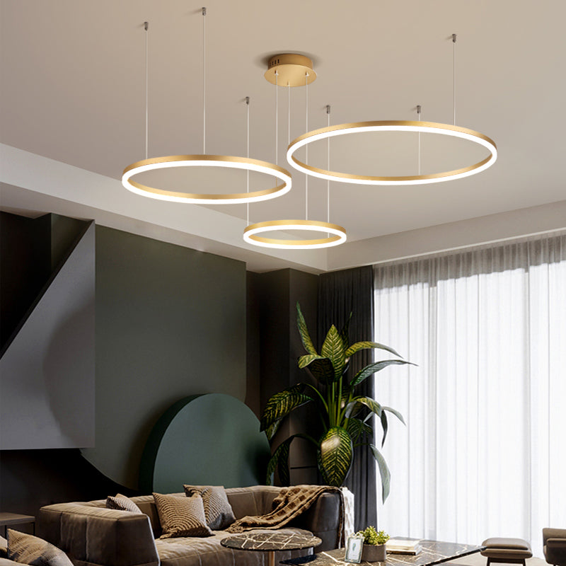 Remi Pendant Light Tir-Circle Liner - Hey Lighting