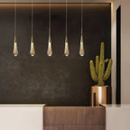 Teardrop Gold Pendant Light - Hey Lighting