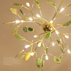 Aria Agate Creative Colourful Chandelier Bedroom/Living Room - Hey Lighting