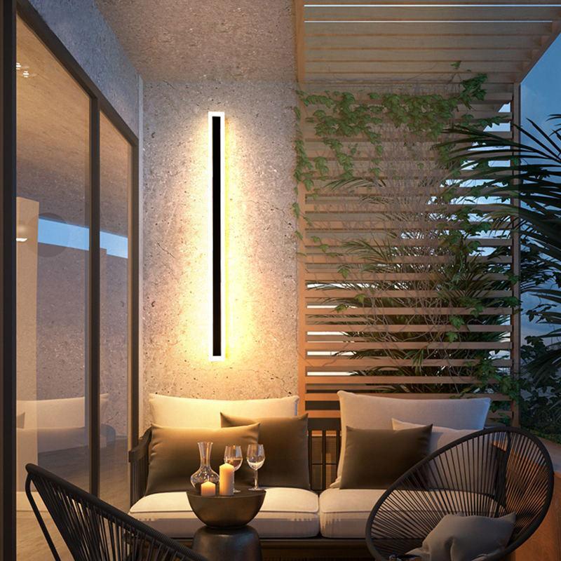 Vynn Linear Outdoor Wall Lamp - Hey Lighting