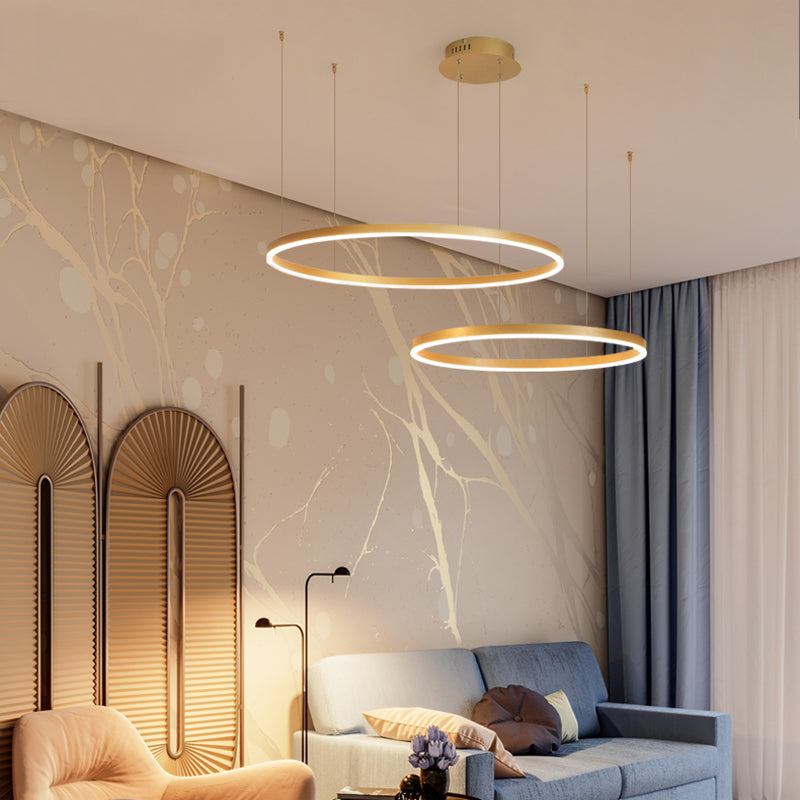 Remi Pendant Light Tir-Circle Liner - Hey Lighting