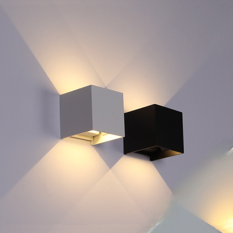 Nexu Modern Adjustable Square Outdoor Wall Lamp LED - Hey Lighting
