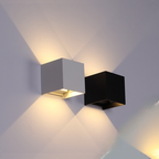 Nexu Modern Adjustable Square Outdoor Wall Lamp LED - Hey Lighting