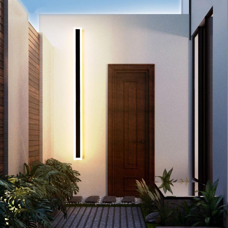 Vynn Linear Outdoor Wall Lamp - Hey Lighting