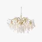 Kristy Luxury Wisteria Flower Crystal Chandelier - Hey Lighting