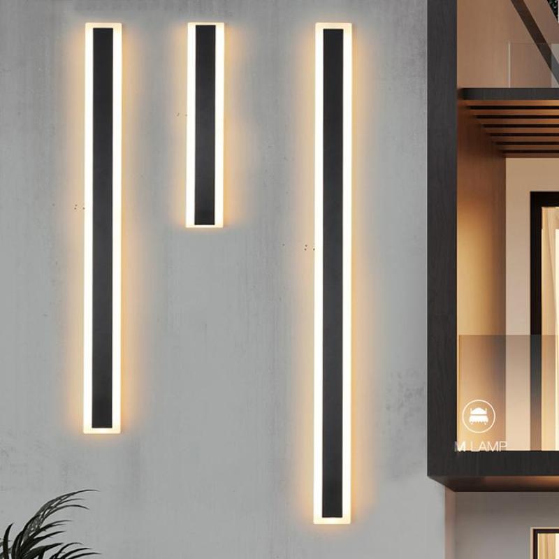 Vynn Linear Outdoor Wall Lamp - Hey Lighting