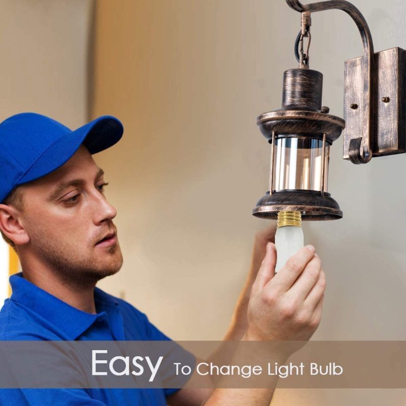 Etra Industrial Style Indoor Retro Wall Lamp - Hey Lighting