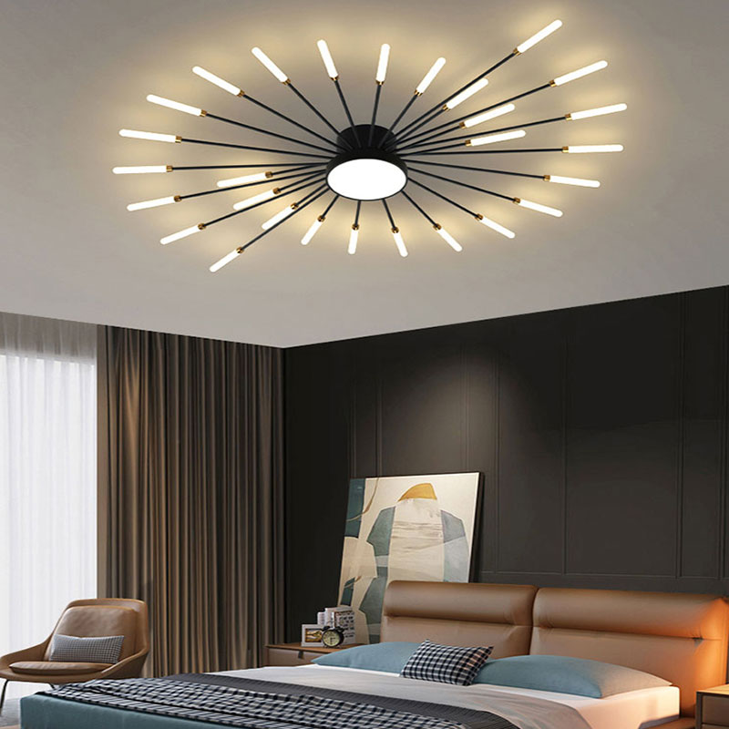 Wesley Modern Home Decoration Fireworks LED Ceiling Light - Hey Lighting