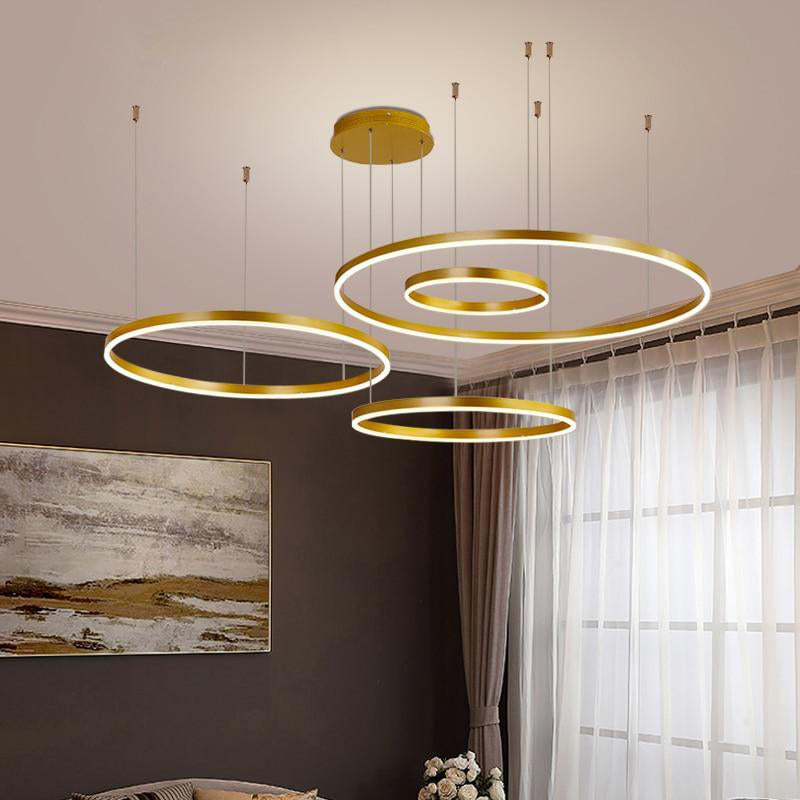Remi Pendant Light Tir-Circle Liner - Hey Lighting