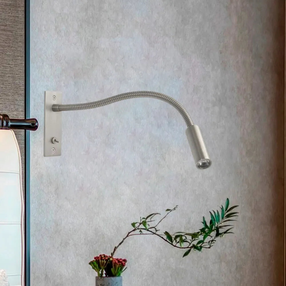 Vynex Minimalist Reading Adjustable Spotlight Wall Lamp - Hey Lighting