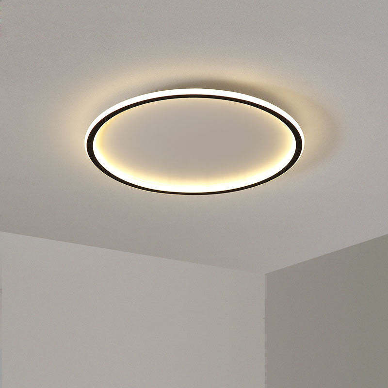 Quasso Flush Mount Ceiling Light Modern LED Round - Hey Lighting