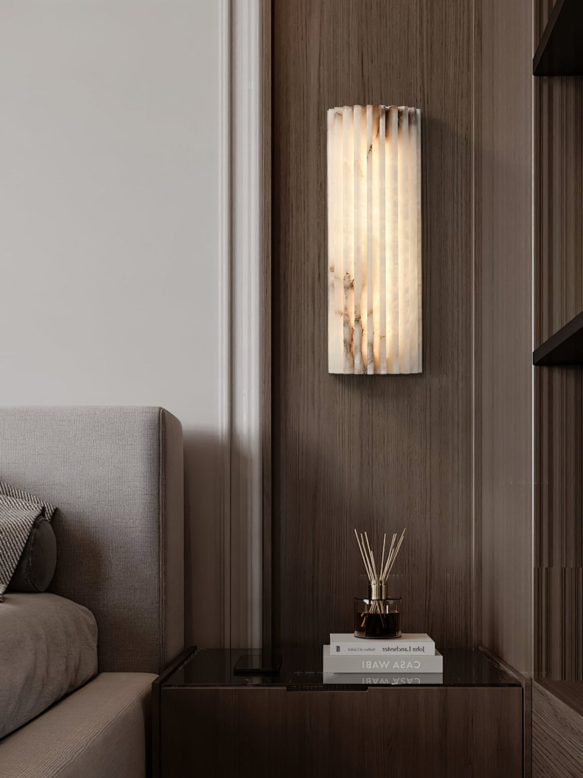 Orcarion Alabaster Wall Lamp - Hey Lighting