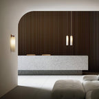 June Glass Indoor Wall Lamp Cylindrical - Hey Lighting
