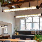 Arsorisra Industrial Linear Pendant Light - Hey Lighting